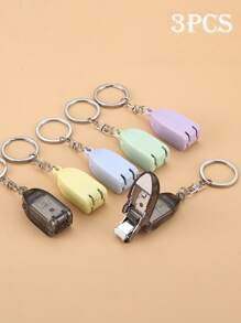 3 Pieces Travel Nail Clippers Keychain Portable Thick Nail Special Nail Clippers With Nail File Mini Folding Stainless Steel Nail Clippers Tools
