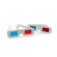 3D Stereoscopic Glasses Red Blue 3D Paper Frame Stereoscopic Glasses 3D Cinema Glasses - Multicolor - View 2