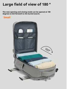 40x20x25厘米登机行李背包，适用于瑞安航空旅行，男女通用，可装14英寸笔记本电脑，适合上学、户外活动、旅行、办公、通勤和运动。