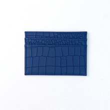 1 件个性化烫金字母名称设计鳄鱼皮图案简约时尚多功能女士礼品钱包卡包零钱包女士生日礼物钱包迷你钱包钱包小钱包可爱钱包腕带钱包 - 彩色 - 查看 20