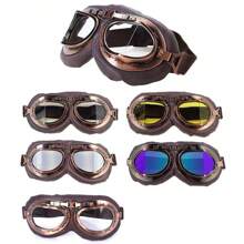1pc Vintage Anti-Wind, Anti-Dust, Anti-Sand Cycling Goggles, Protective Eyewear For Cycling, Motorcycling, E-Bike, Helmets