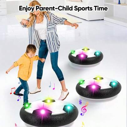 Hover Soccer Ball Toy, Air Power Training Ball For Indoor & Outdoor Games, Creative Toy Suitable For 3-12 Years Old Boys & Girls, Birthday Gift For Kids Aged 3, 4, 5, 6, 7, 8+