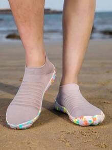 Unisex Wasserschuhe, geeignet für barfuß, Schwimmen, Tauchen, Herrenstrandschuhe, Damenstrandschuhe, Outdoor Sommersandalen, Angeln Wasserschuhe, rutschfeste atmungsaktive Wasserschuhe