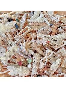 "9-Piece Women's Hair Clip Set - Sweet Imitation Barrettes In Multiple Styles |   Cute Everyday Hair Accessories For Girls & Women" - 隨機款式-9件 - 查看 1