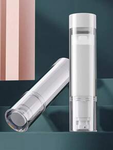 2 件 30ml 50ml 100ml 透明真空化妆品霜泵瓶旅行装分配器化妆品容器适用于霜凝胶乳液、升级喷雾瓶、真空分装瓶、香水、保湿液喷雾瓶