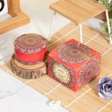 1pc Cross Border Southeast Asian Tin Cans, Soy Wax Scented Candles, Smokeless Scented Candles, Birthday Gifts, And Souvenirs