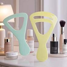 2Pcs Eyebrow Drawing Cards, Eyebrow Pasting, Eyebrow Shaping Template, Eyebrow Trimming Knife, Eyebrow Drawing Tool, Single Eyebrow Assistant, Naturally Curved Eyebrows