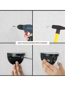 1/2/4 Pezzi Luci Solari per Recinzione, Luci per Pedana, Luci Solari da Parete, Luci Solari da Parete per Esterni, Luci LED Bianche per Giardino, Casa, Patio, Cortile, Garage, Campeggio, Decorazione per Feste di Ognissanti e Natale