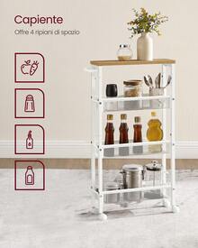 Storage Carts - Beige - View 2
