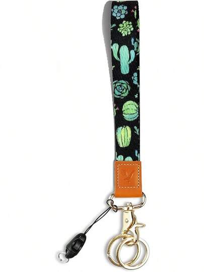 Cute Wrist Lanyard For Keys, Keychain, Wallet, Id Holder, Cell Phone, Wristlet Lanyard Key Chain Holder For Women