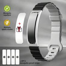 LIGE Men's Bracelet Smart Bracelet, 16mah Low Power Consumption Bracelet, Bracelet Without Touch Screen, No Buttons, New Concept Of Smart Bracelet, Wireless Connection To The Phone, A Variety Of Sports Modes