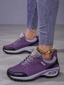 Women's Air Cushion Hiking Shoes, Outdoor Sneakers, Casual Anti-Slip Breathable Sports Shoes