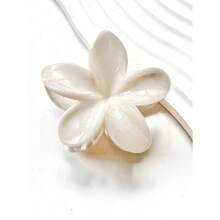 3pcs/1pc Marble Printed Daisy Hair Claw Clips, 8cm Sweet Floral Hair Claws For Ponytail, Bun Hairstyles, Fashion Hair Accessories For Women Summer Hair Jaw Clip Hair Clamps Hair Clutch Hair Catcher Clip