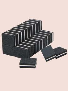 Mini Nail Buffer Block Professional Nail File Polisher Block Manicure Pedicure Files Sanding Polishing Sponge Nail Art Accessories - Black - View 9