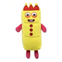 1 件全新 Numberblocks 数字积木毛绒玩偶，颜色随机，根据实际产品发货 - 彩色 - 查看 6
