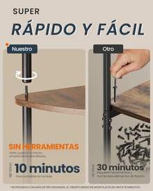 Corner Shelves - 棕色 - 查看 2