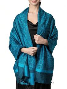 1 buc 68 * 200 cm eșarfă retro cu caju, șaluri și wrap-uri cu model Paisley, moale, mare, dimensiunea supradimensionată, cașmir, unisex, eșarfă pentru cap, bandane, hijab, rochii de seară, petrecere, călătorie, birou, rochii de seară de nuntă, cadou