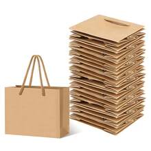 10 Mini Party Gift Bags With Handles In 3 Colors -4x4x6 Inches, Cute Mini Small Gift Bag Perfect For Graduation, Wedding, Party, Birthday, Earrings Jewelry Storage, Party Decoration Supplies And More - Multicolor - View 11