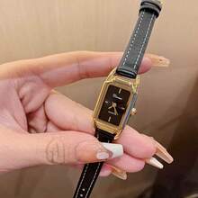 Angola Red Style Versatile New Exquisite Fashion Light Luxury High End Fashion Genuine Leather Waterproof Women's Watch - one-size - View 7