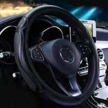 Car Anti-Slip Steering Wheel Cover Braid On The Steering Wheel Cover Shoulder Pad Holder Breathable Auto Wheel Cover Accessories