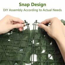 1PC/2pcs 39.4/19.7 Inch X 118 Inch Artificial Evergreen Ivy Privacy Fence Wall Screen - Realistic Green Artificial Ivy Leaves Decor, Classic Faux Ivy Privacy Screen Backdrop, Lush Green, Plastic, Outdoor Fake Green Plants, For Home And Garden Decor, Outdoor Garden Decor, Durable Privacy Fence And Wall Cover, For Patio, Balcony, Backyard, Garden Decorations, Balcony Privacy Screen, Natural Look