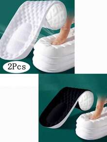 1 para wkładek do butów sportowych Super miękka wkładka do biegania amortyzująca wstrząsy stóp podeszwa koszykowa chłopcy walentynki kształt serca kobiety walentynki koszulka walentynki kształt serca zdobiony dzianinowy sweter