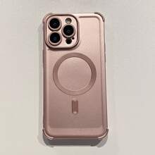 Stilvolle magnetische Metalllack Handyhülle geeignet für kompatibel mit iPhone 16 16E 16Pro 16Plus 16Pro Max 15 14 13 12 11 X XS XSMAX XR 7 8