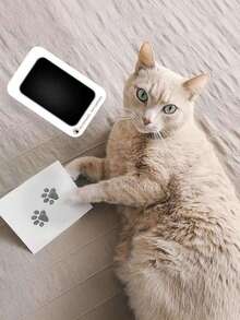 Pet Paw Print Ink Pad For Dogs And Cats, - Perfect For Preserving Your Dog's Footprints, Non-Marking Pet Paw Print Pads, Ideal For Newborn Handprints And Footprint Keepsakes! Pet Footprint Pads, Keepsake Item - Multicolor - View 5