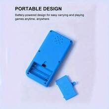 1 个 3.5 英寸超大屏幕游戏机，8090 年代怀旧老式复古手持电子玩具，穿越关卡益智玩具，内置多个经典游戏，由 2 节 AA 电池供电（不包括在内）手持、3ds 游戏、复古游戏、玩具、电子玩具、游戏机、80 年代玩具、视频游戏玩具、复古游戏 - 彩色 - 查看 4