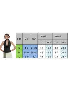 Women Tank Tops Solid Color Deep V-Neck Cowl Neck Halter Neck Casual Vests Summer Sleeveless Tops Streetwear - 黑色 - 查看 8
