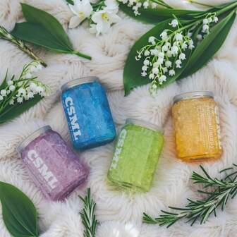 Bâton de parfum unicolore | Désodorisant pour voiture Brume glacée et décoration d'intérieur | Boîte cadeau de parfum pour salon, bureau, voiture