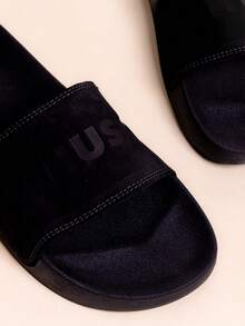 sandalia de piel hombre, sandalia abierta caballero, sandalia casual verano hombre, sandalia con tira en el empeine, calzado fresco masculino, sandalia para hombre, zapatos abiertos primavera, sandalias clásicas de hombre, sandalias para clima cálido. - Negro - Ver 3