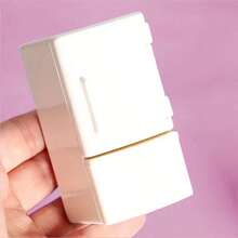 1pc Dollhouse Furniture Miniature Refrigerator: Single Door Fridge Model With Upper And Lower Compartments, 1/12 Scale Realistic Kitchen Appliance Toy Model For Living Room, Dining Room, Bedroom Decor - Multicolor - View 13
