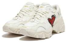 Pulsar Wedge 'CN Heart - Frosted Ivory' Cream For-All-Time-Red Black Sneakers Women 398674-01 - Multicolor - View 4