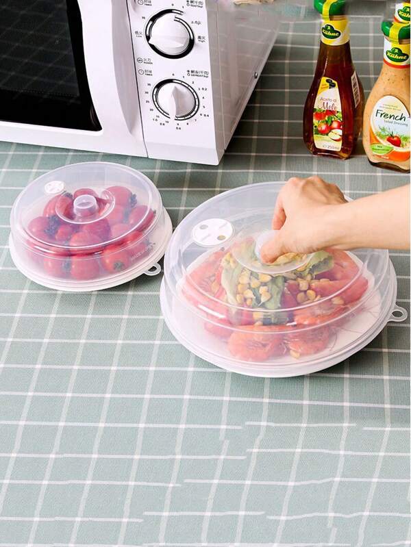 PP Plastic Fresh-Keeping Cover, Refrigerator Microwave Sealed Fresh-Keeping Bowl Cover, Microwave Heating Safety Cover