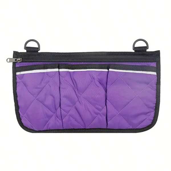 Large Capacity Wheelchair Storage Bag, Shopping Tote, Stroller Side Hanging Pouch For Storage