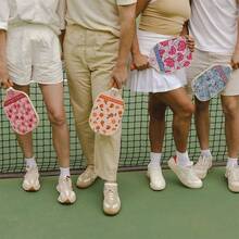 Girls' Ultra Light And High Aesthetic Carbon Fiber Pickleball Paddle, Outdoor Sports,Family Sports Racket - Rusty Rose - View 7