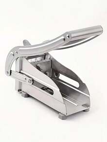 Stainless Steel Multifunctional Kitchen Mandoline Slicer - Manual Operation, Interchangeable Blades, Durable Food Preparation Tool For Fruits, Vegetables, French Fries, Onions, Potatoes, Carrots, Cucumbers - Easy To Clean And Store, Vegetable Slicer - Silver - View 9