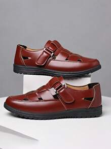 Casual, ademend, veelzijdig, comfortabele lage sandalen met zachte onderkant voor heren, geschikt voor mannen, vrouwen, tieners, lente/herfst, thuis, binnen en buiten. Kan worden gebruikt als cadeau voor de feestdagen of een verjaardag.