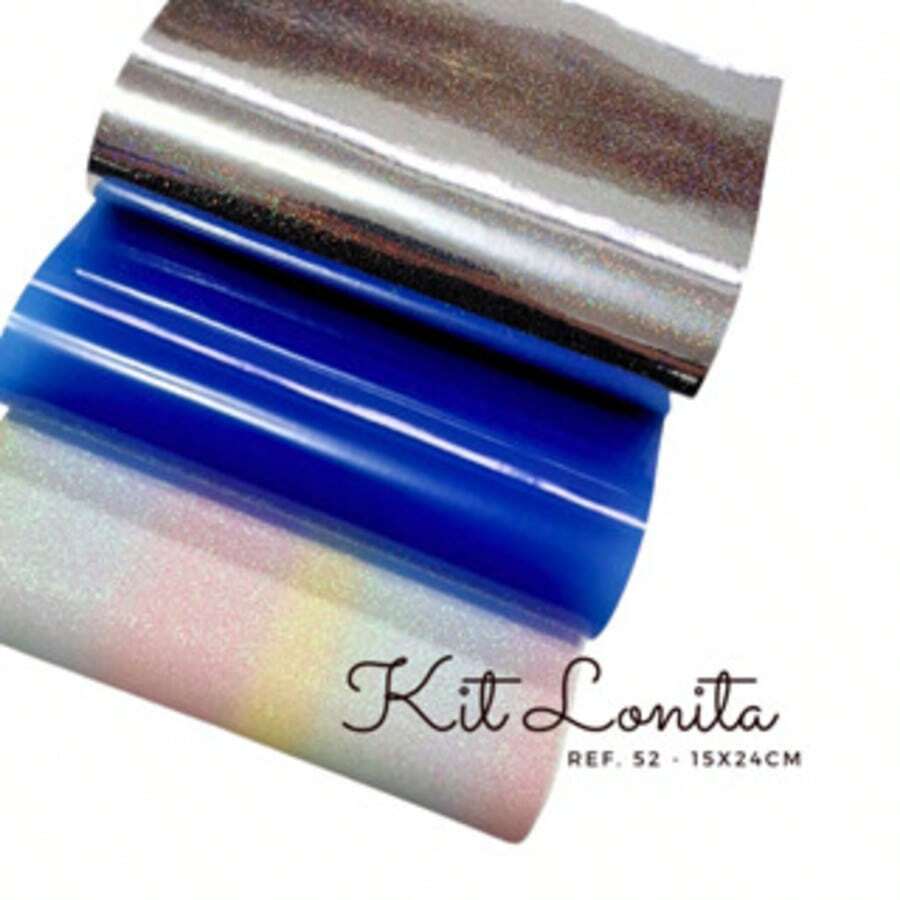 Canvas Kit With 3 Colors - 15 X 24 Cm Each Color (Approximately) - Ref 52 - View 1