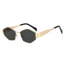 1/2 Stück Rautenmuster Metall Kleinrahmen Y2K Mode Brille, retrochic Brillen für Festivals, Partys, Strände, Zusammenkünfte, Geschäft, Verschenken, geeignet für den Sommer