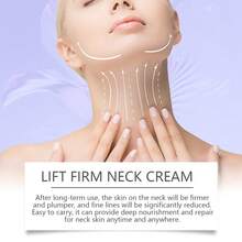 Suero reafirmante para el cuello - Crema en roll-on para reafirmar y tensar el cuello - Tratamiento diario para pieles arrugadas y flácidas - Hidrata, reafirma y tensa (50 ml) - Multicolor - Ver 6