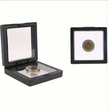 10pcs/20pcs Clearview 3D Floating Display Boxes - Dustproof Plastic Jewelry Storage Cases With Elastic Strips For Necklaces, Bracelets, Rings, Coins, Earrings & Pins - Ideal For Retail And Personal Use Gift Boxes, Jewelry Display Boxes|Modern Jewelry Box|Secure Closure Box, Jewelry Boxes For Rings For Women Storage Organizer Travel Essentials Back To School Dormitory Storage