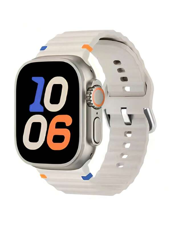 Unbeinst Bracelet de sport pour Ultra/2 Bracelets 49mm 46mm 45mm 44mm 42mm 41mm 40mm 38mm Bracelet de montre Apple pour hommes et femmes, bracelet en silicone doux et étanche pour Série 10 9 8 7 6 5 4 3 2 1 SE