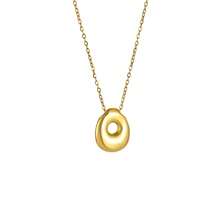 18K Bubble Letter Necklace Gold For Women, Initial Necklaces Rhinestone Chunky Bubble Letter Necklace As Mother's Day Gifts Charm Puff Name Pendant Alphabet Necklaces Non Tarnish Gold Plated Jewelry