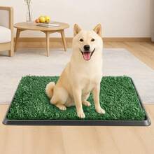 Dog Toilet Tray With Artificial Grass Reusable Dog Litter Tray For Puppies - L - View 7