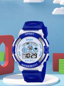 1pc Youth Digital Watch | Multi-Function, Luminous, Timing, Alarm, Date Viewable | Suitable For Birthday Gifts, Graduation Season Gifts, Festival Gifts For Teenagers