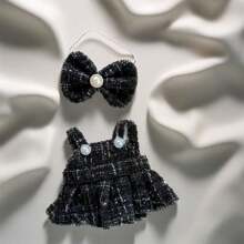 1pc 17cm LABUS Doll 1st/2nd Generation Pendant, LABUS Sitdown Party Series Figurine Outfit, Princess Style Detachable Dress Suit, Fits 15cm-17cm (5.9"-6.69") Dolls, Doll Replacement Clothes/Shoes, Suitable For Birthday, Holiday, Valentine's Day Gifts (Clothes Only, No Doll Included)