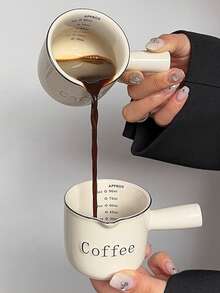 Coffee Cup, Measuring Cup, Mini Milk Cup, Coffee Cup, Milk Cup, Mug, Ceramic Cup, Measuring Cup