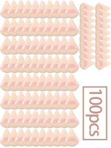 Set surtido de 5/10/12/20/30/50/100 piezas de esponjas de maquillaje con textura suave y esponjosa, con doble cara y acabado aterciopelado, adecuadas para aplicar maquillaje, herramienta de belleza para rostro y Body